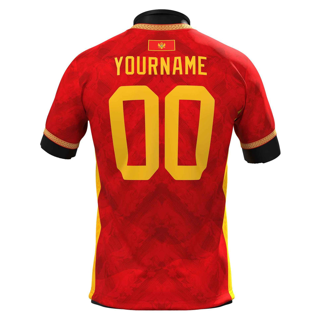 Montenegro Heritage Custom Football Jersey