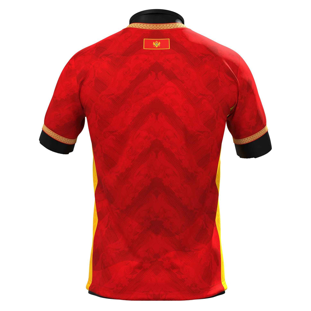 Montenegro Heritage Custom Football Jersey
