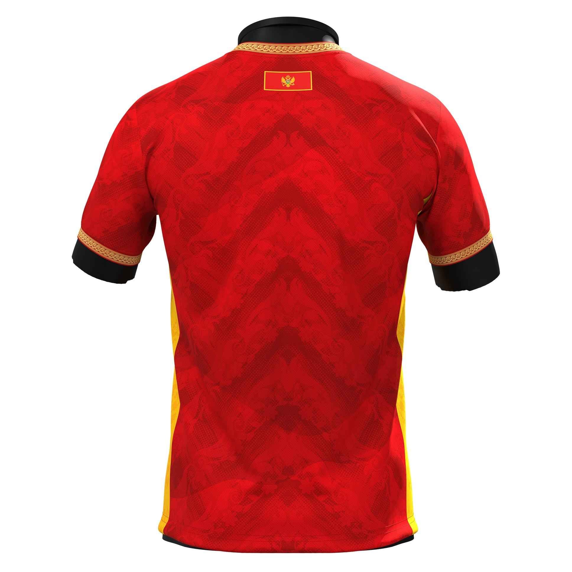 Montenegro Heritage Custom Football Jersey
