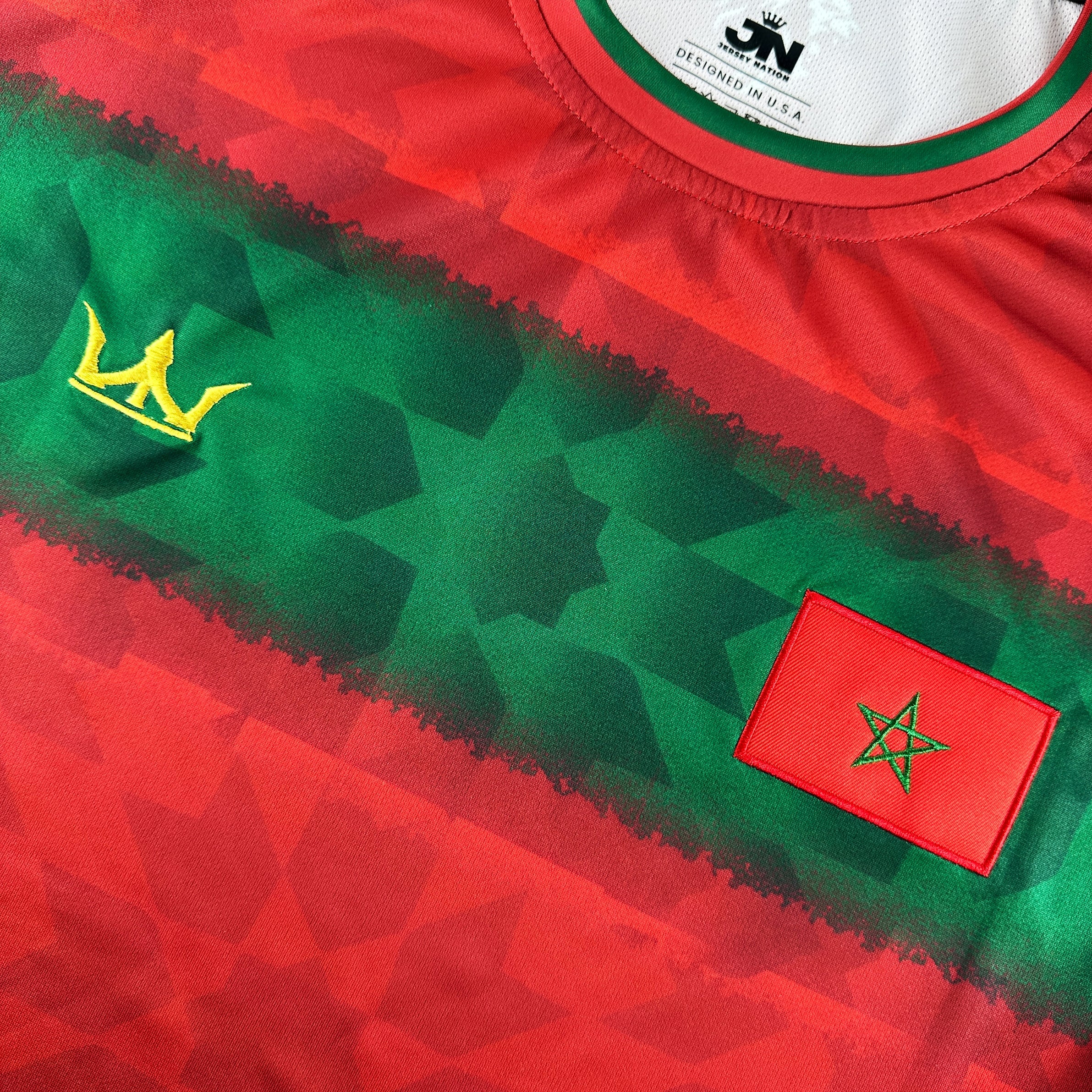 Morocco Heritage Custom Football Jersey