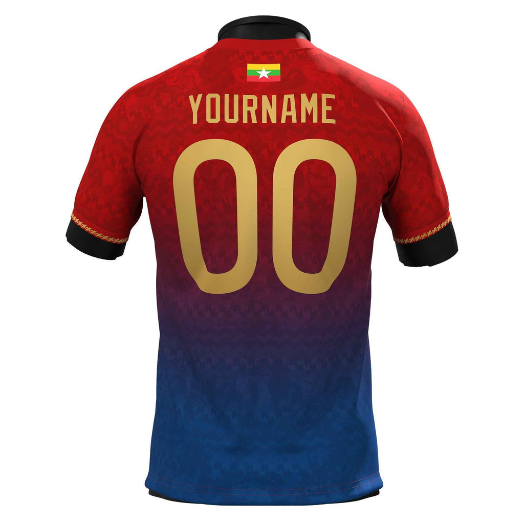 Myanmar Heritage Custom Football Jersey