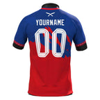 Nepal Heritage Custom Football Jersey