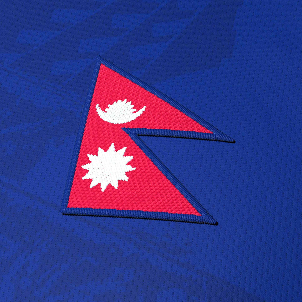 Nepal Heritage Custom Football Jersey