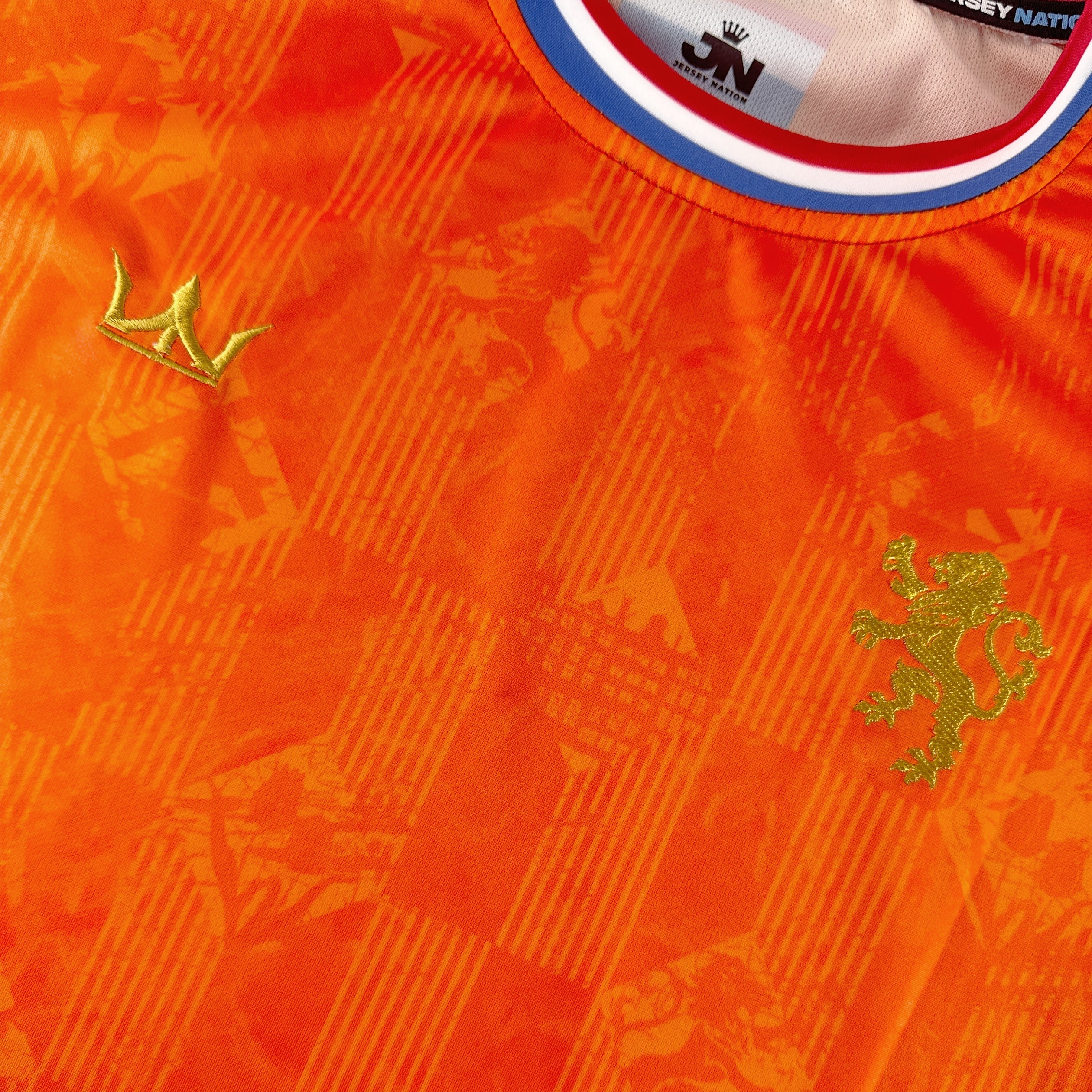 Netherlands Heritage Custom Football Jersey