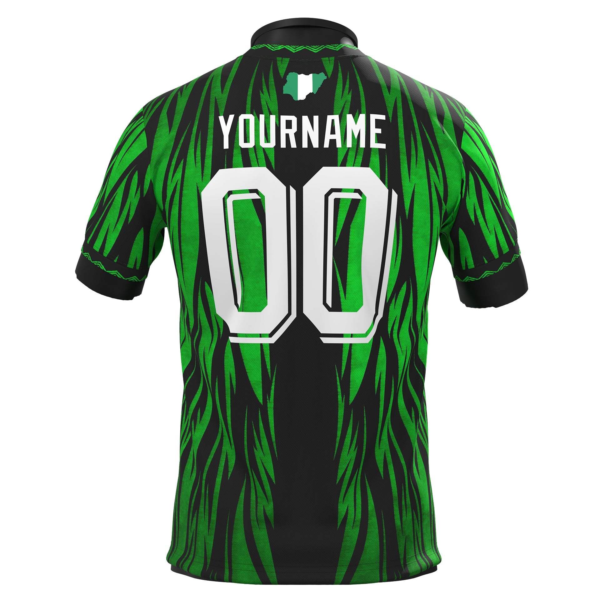 Nigeria Heritage Custom Football Jersey