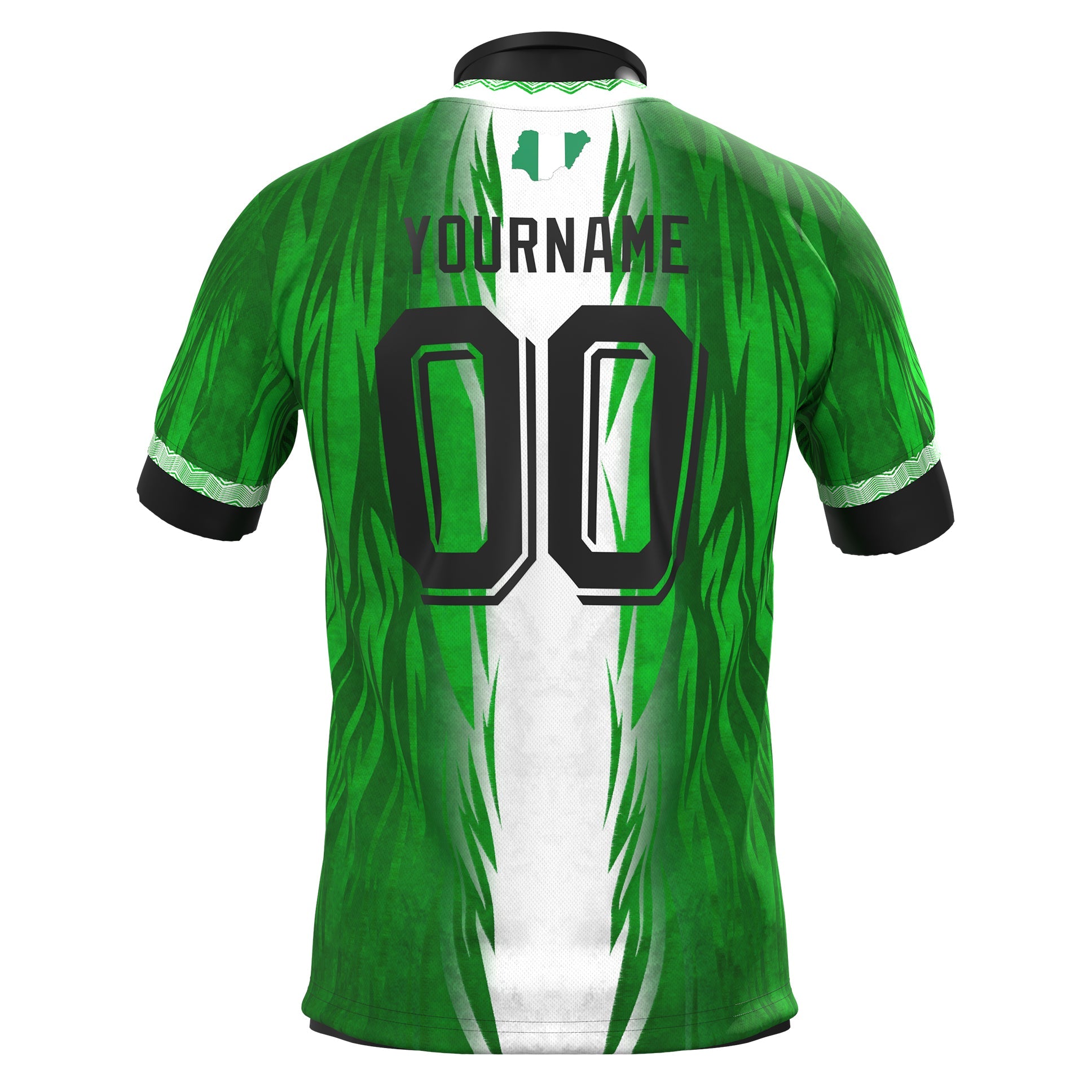 Nigeria Heritage Custom Football Jersey