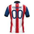 Puerto Rico Heritage Custom Football Jersey