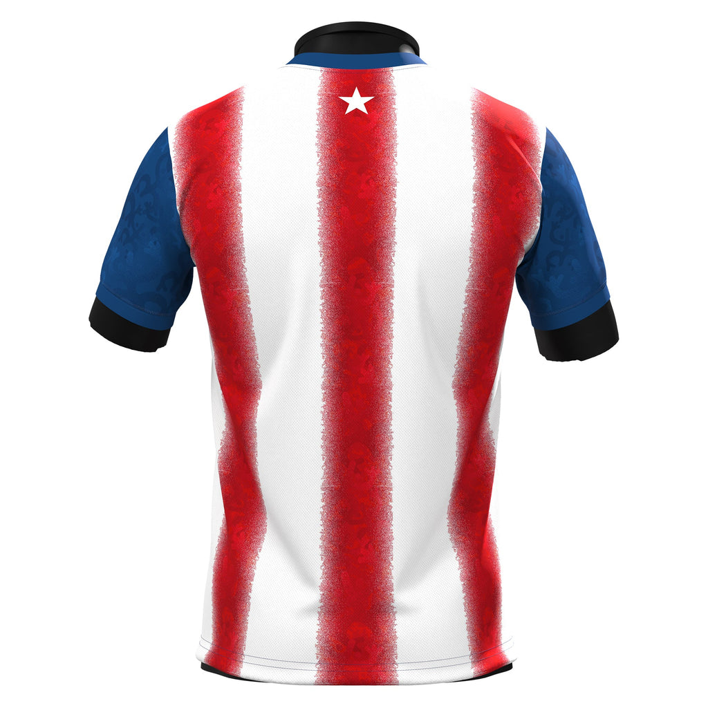 Puerto Rico Heritage Custom Football Jersey