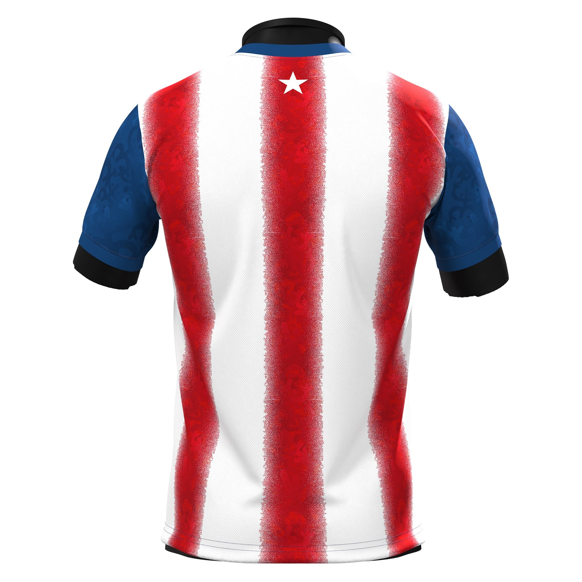 Puerto Rico Heritage Custom Football Jersey