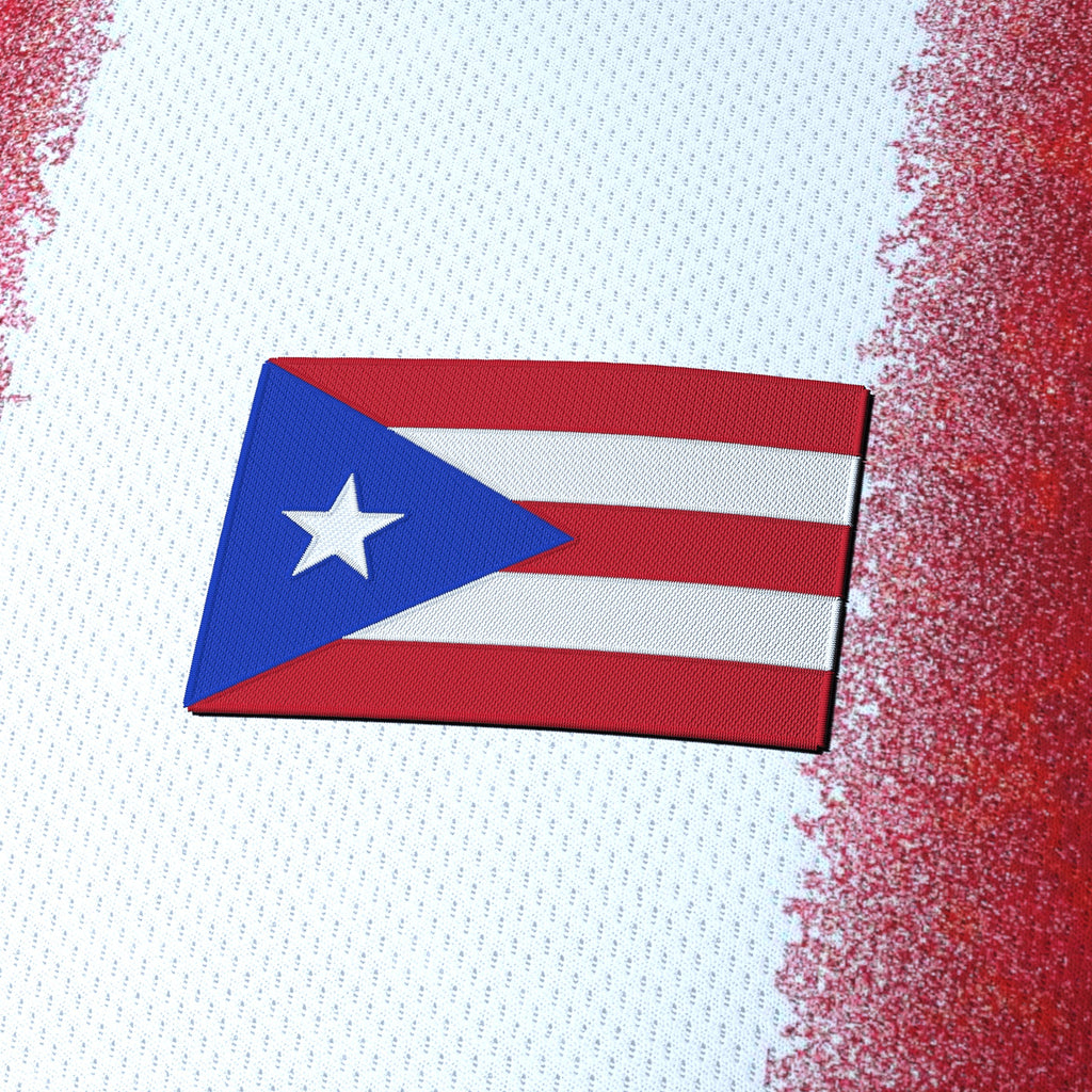 Puerto Rico Heritage Custom Football Jersey