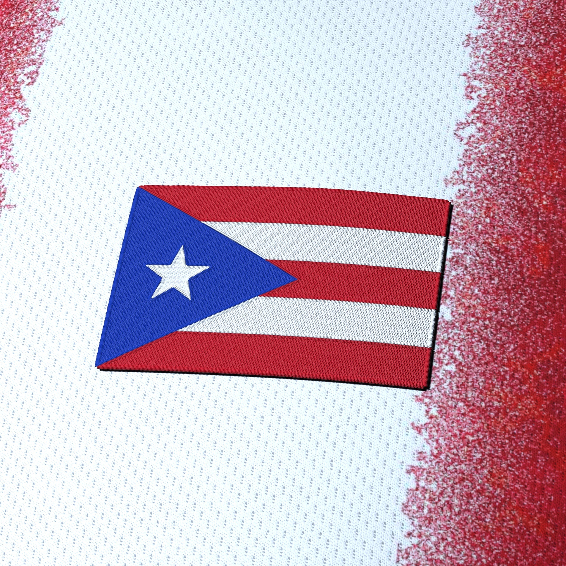 Puerto Rico Heritage Custom Football Jersey