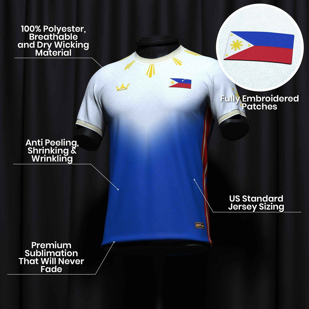 Philippines Heritage Custom Football Jersey