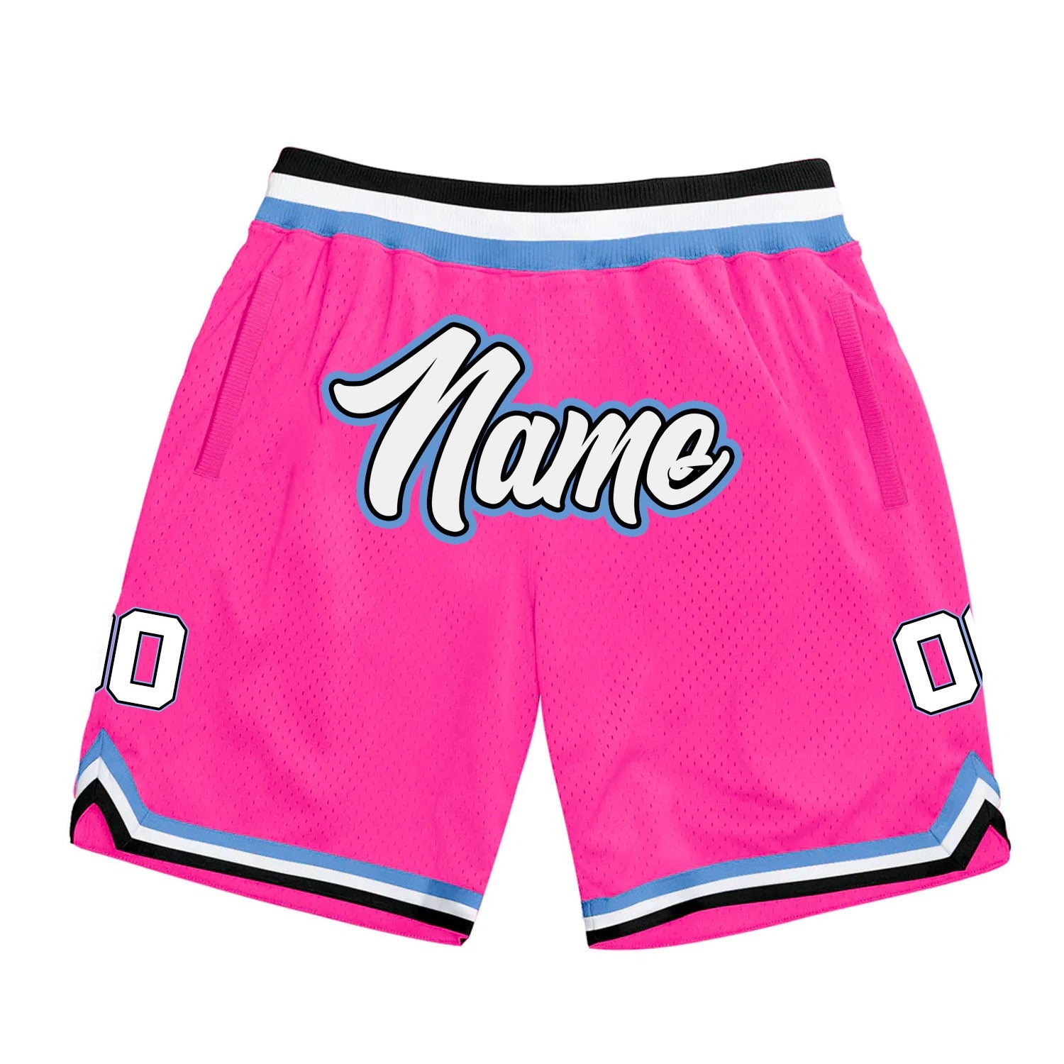 Pink Vice City Custom Basketball Shorts