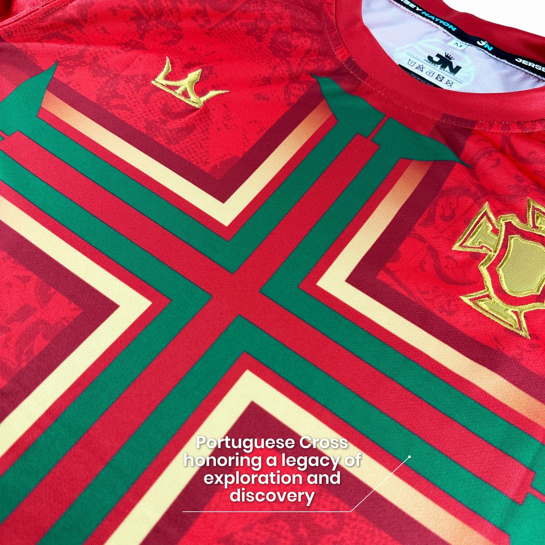Portugal Heritage Custom Football Jersey