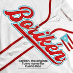 Puerto Rico Heritage Custom Baseball Jersey