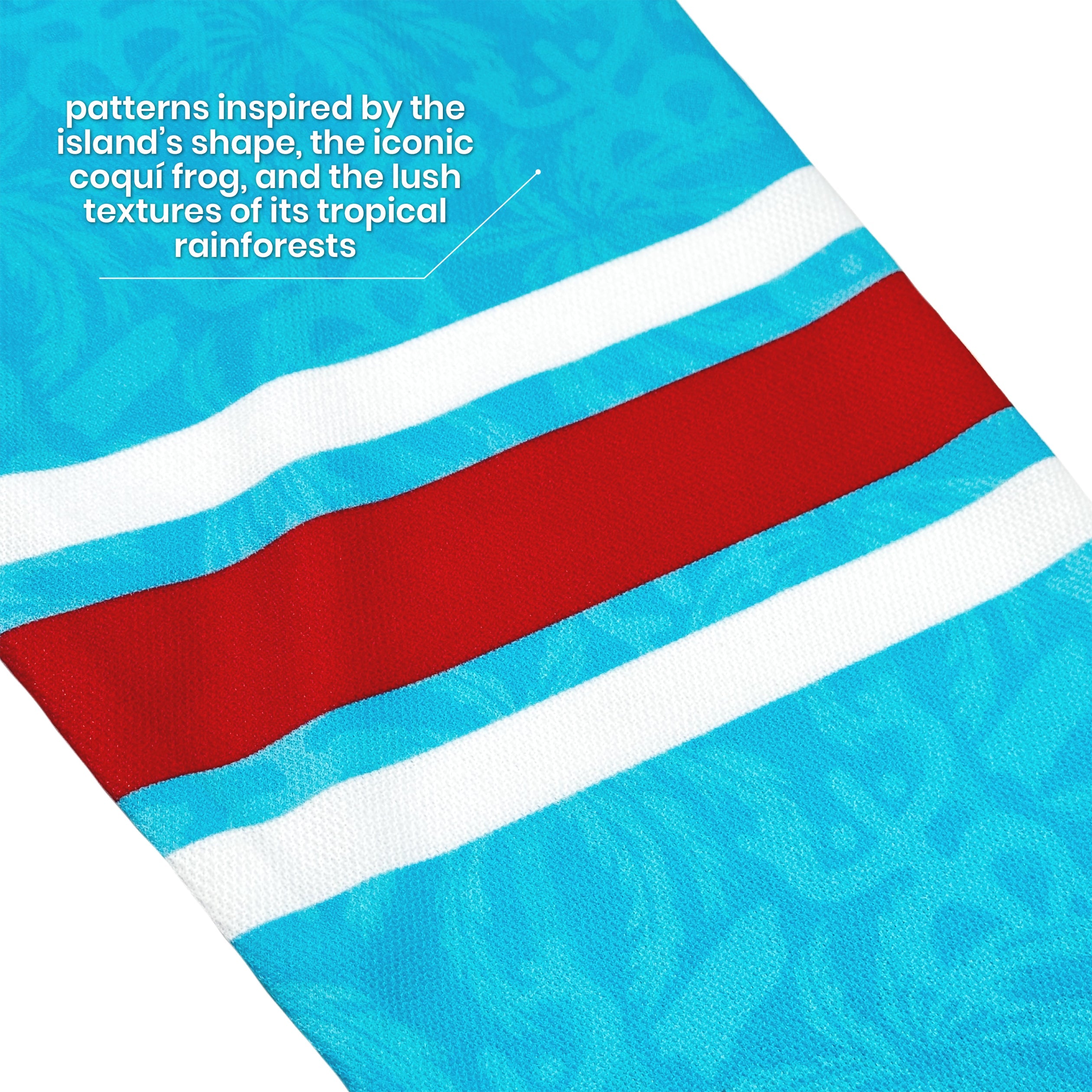 Puerto Rico Heritage Custom Hockey Jersey