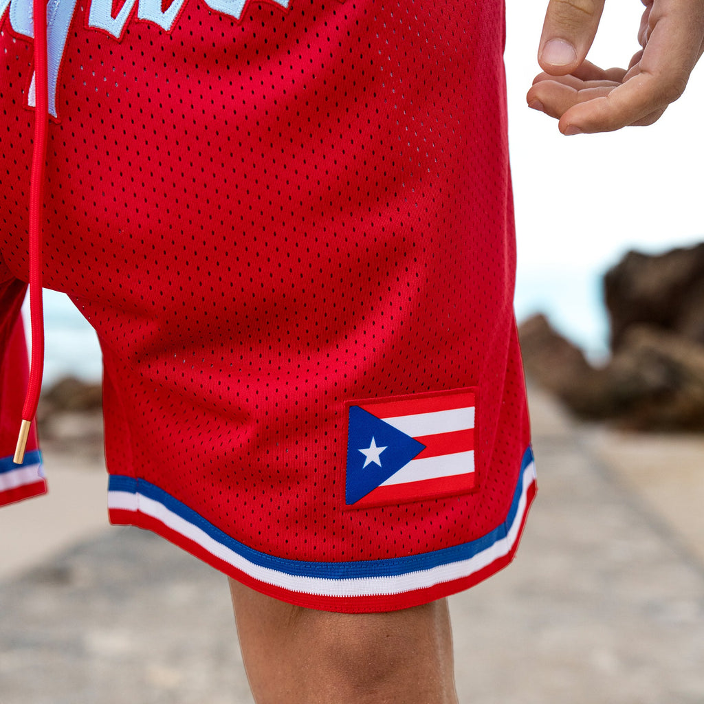 Puerto Rico 'Borinquen' Heritage Basketball Shorts