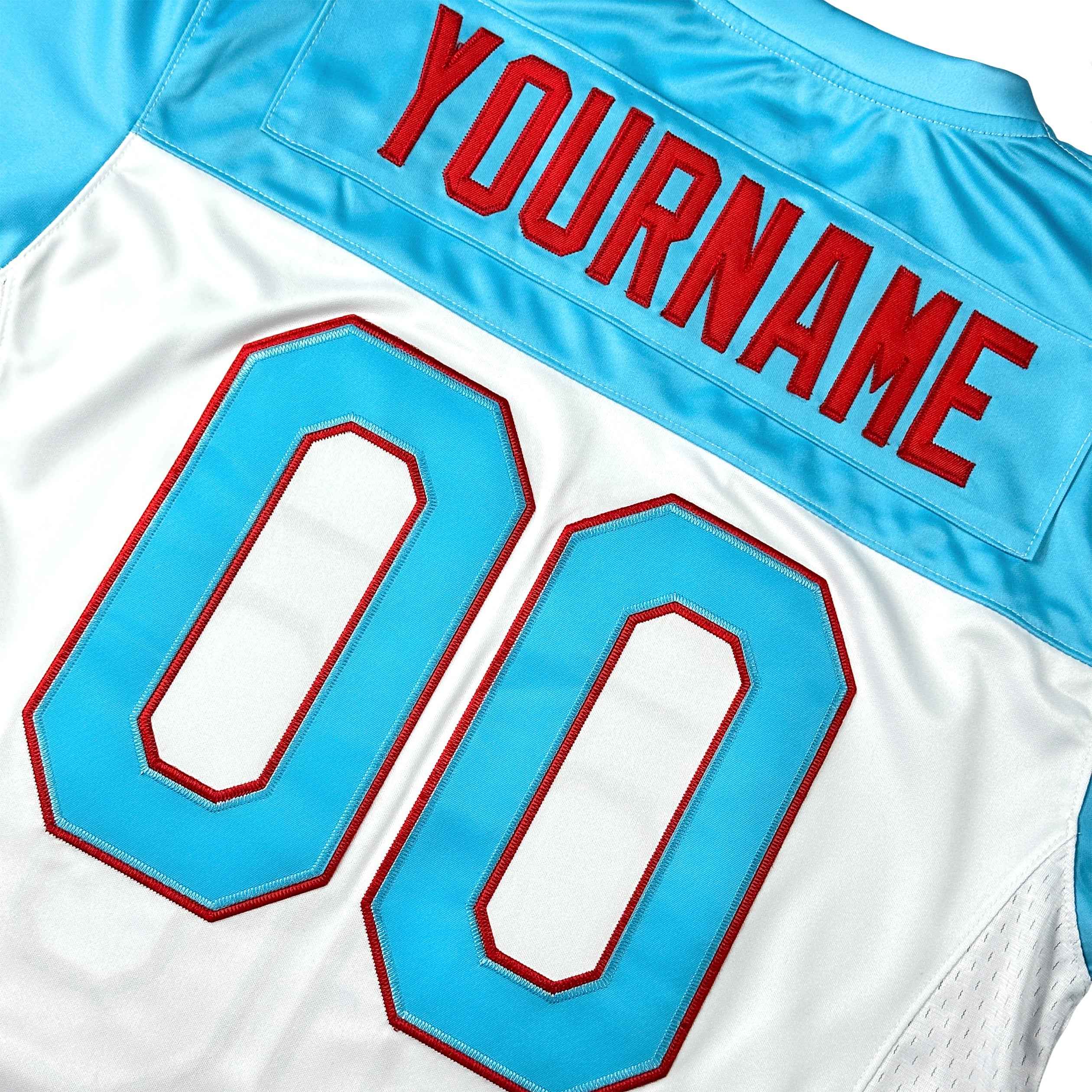 Puerto Rico Heritage Custom Football Jersey