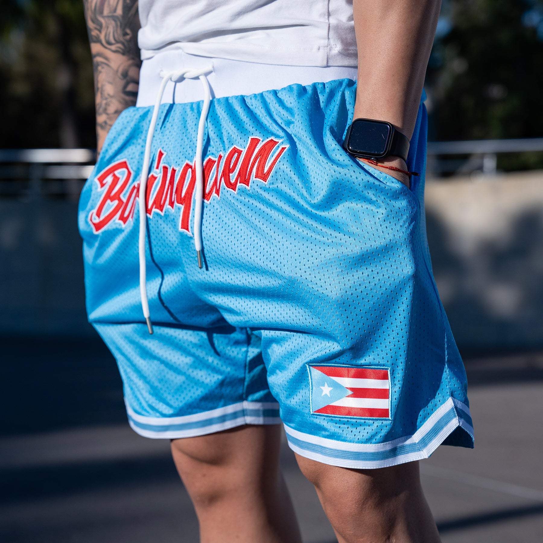 Puerto Rico 'Borinquen' Heritage Basketball Shorts