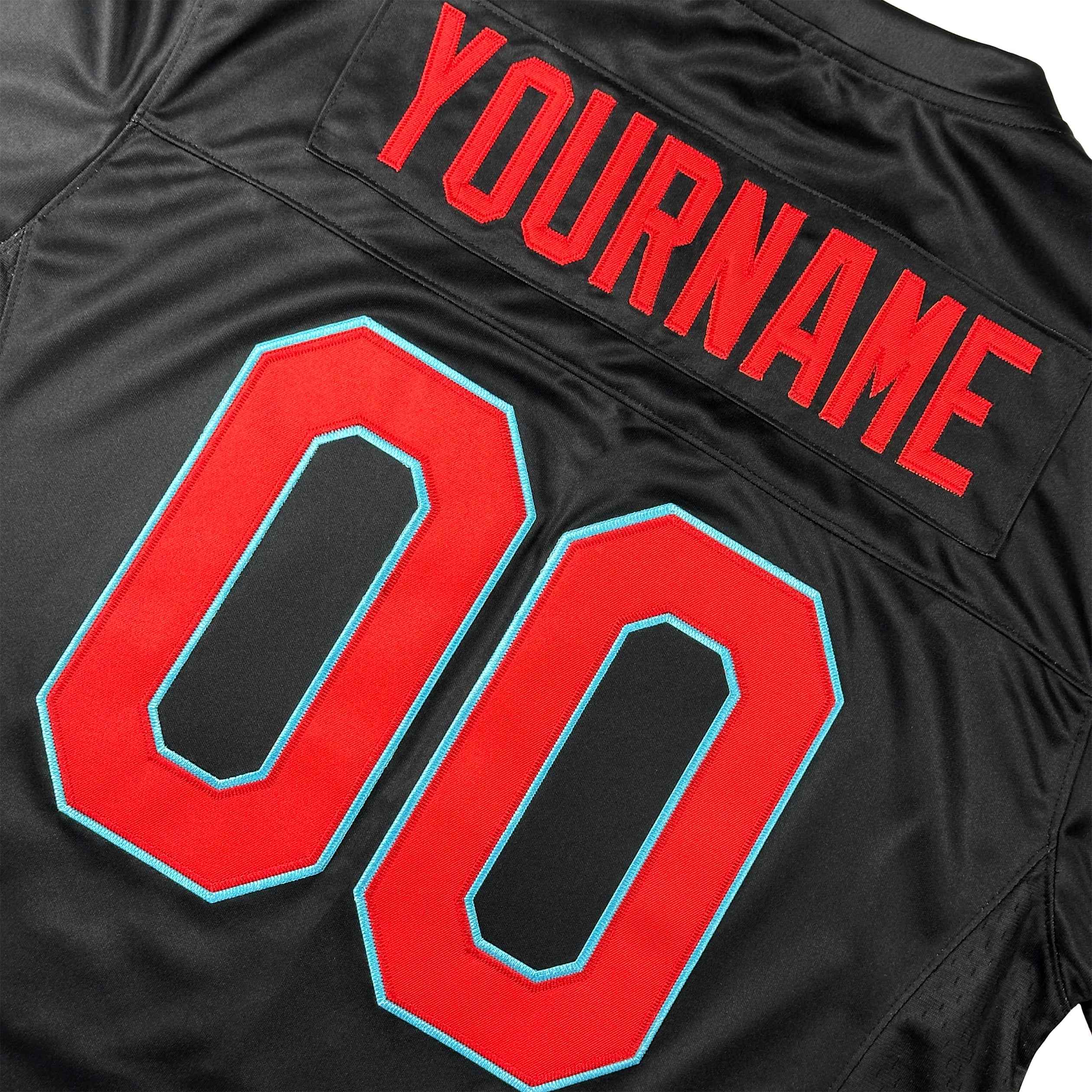 Puerto Rico Heritage Custom Football Jersey