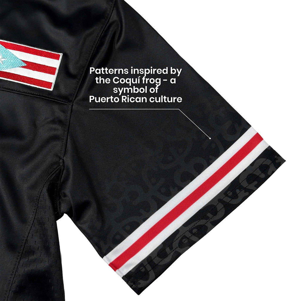 Puerto Rico Heritage Custom Football Jersey