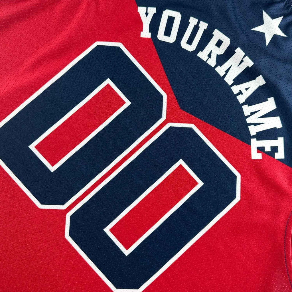 Puerto Rico Heritage Custom Basketball Jersey