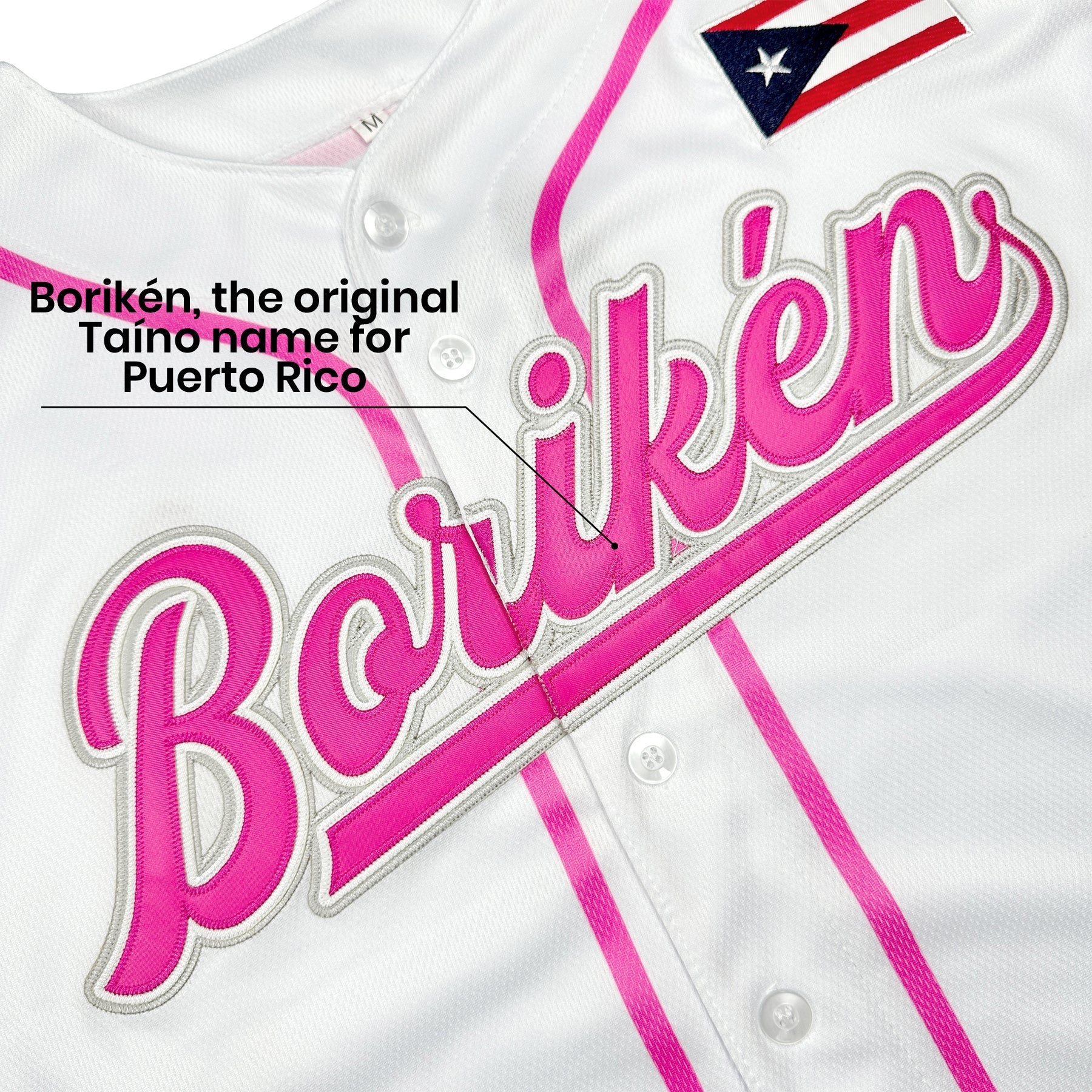 Puerto Rico Heritage Custom Baseball Jersey
