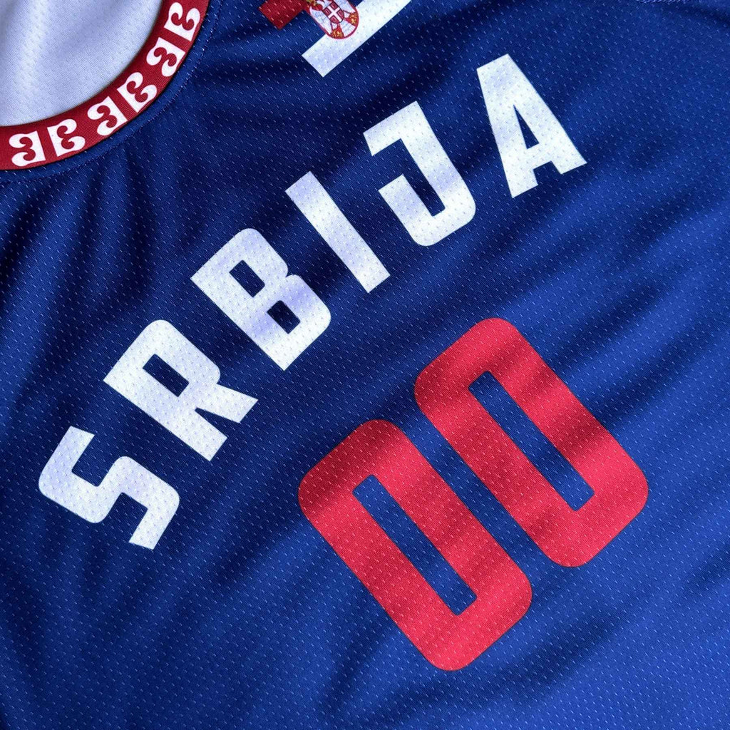 Serbia Heritage Custom Basketball Jersey