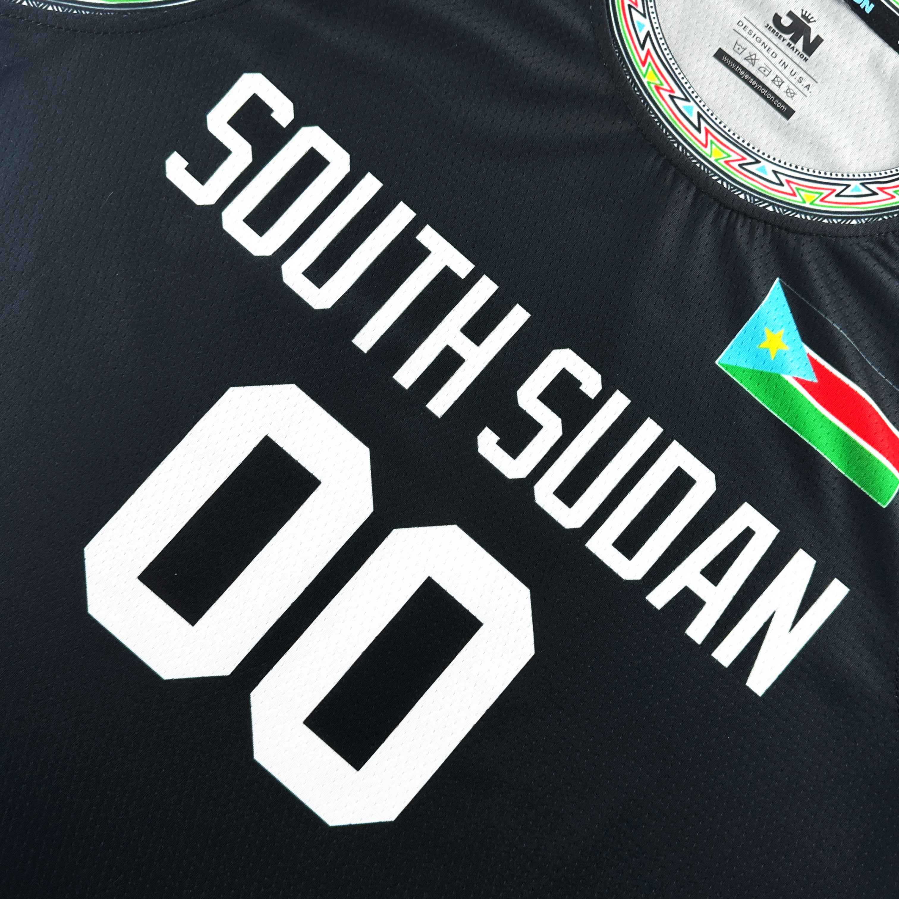 South Sudan Heritage Custom Basketball Jersey