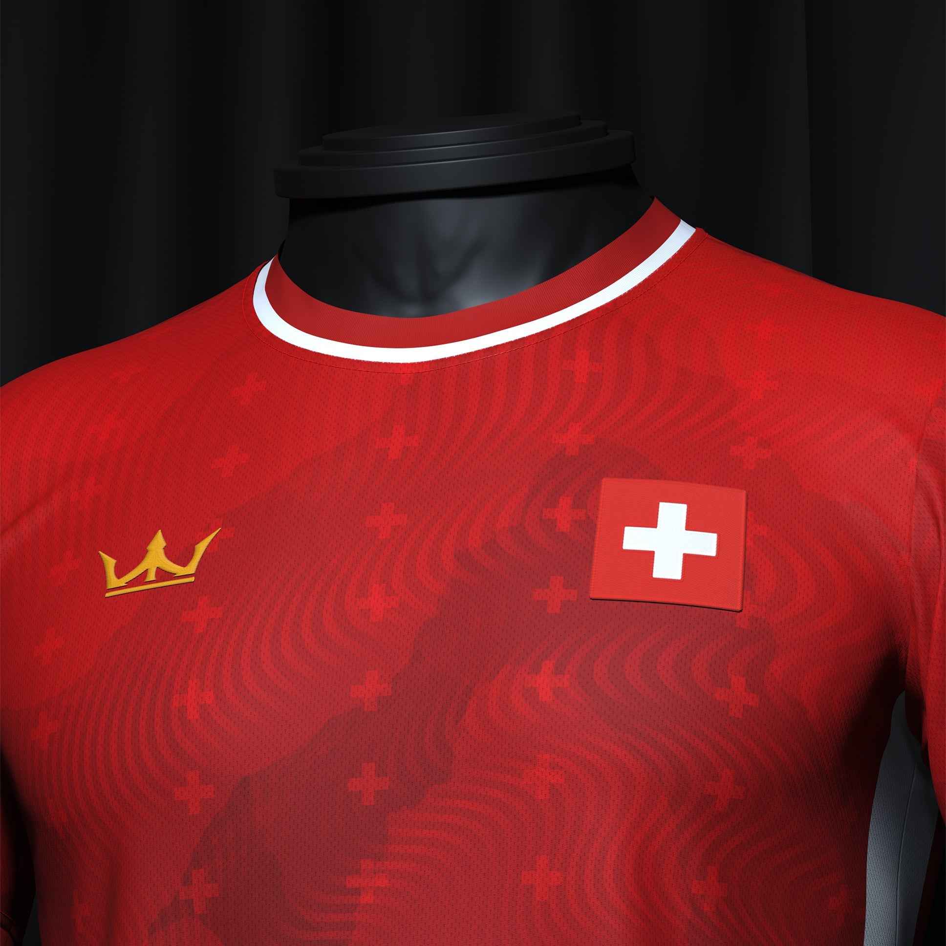 Switzerland Heritage Custom Football Jersey