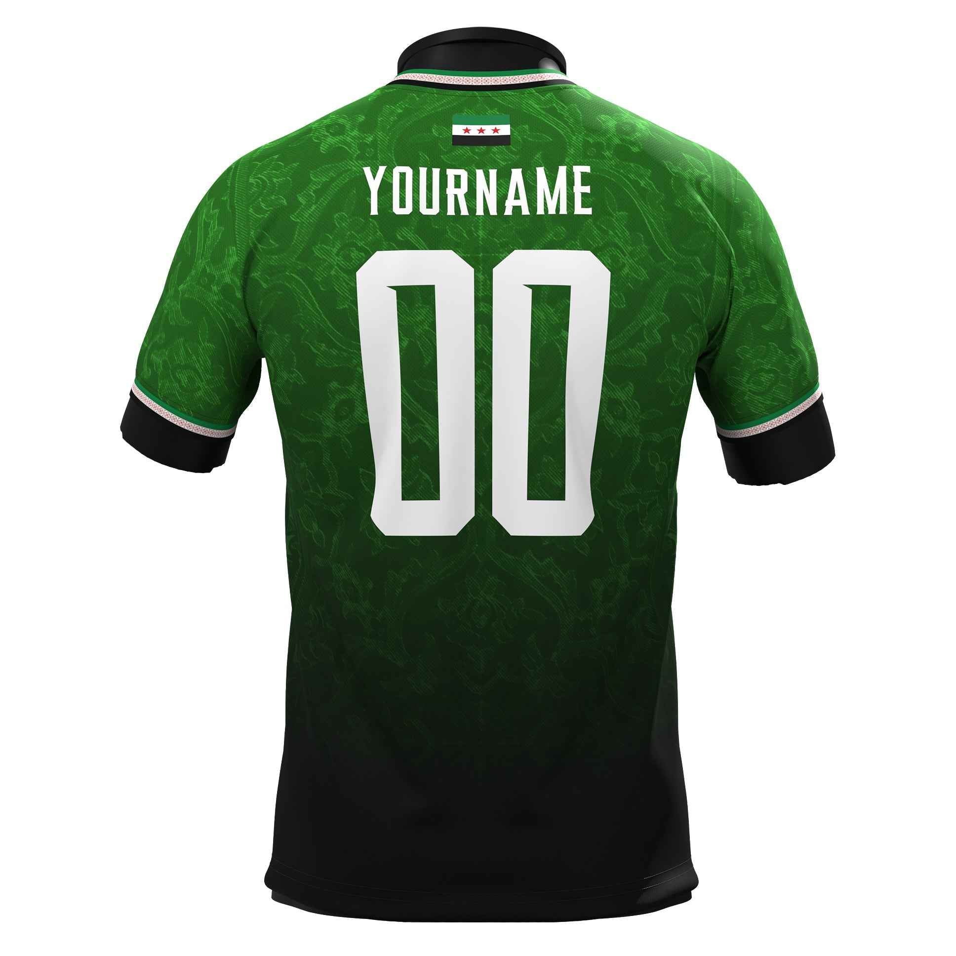 Syria Heritage Custom Football Jersey