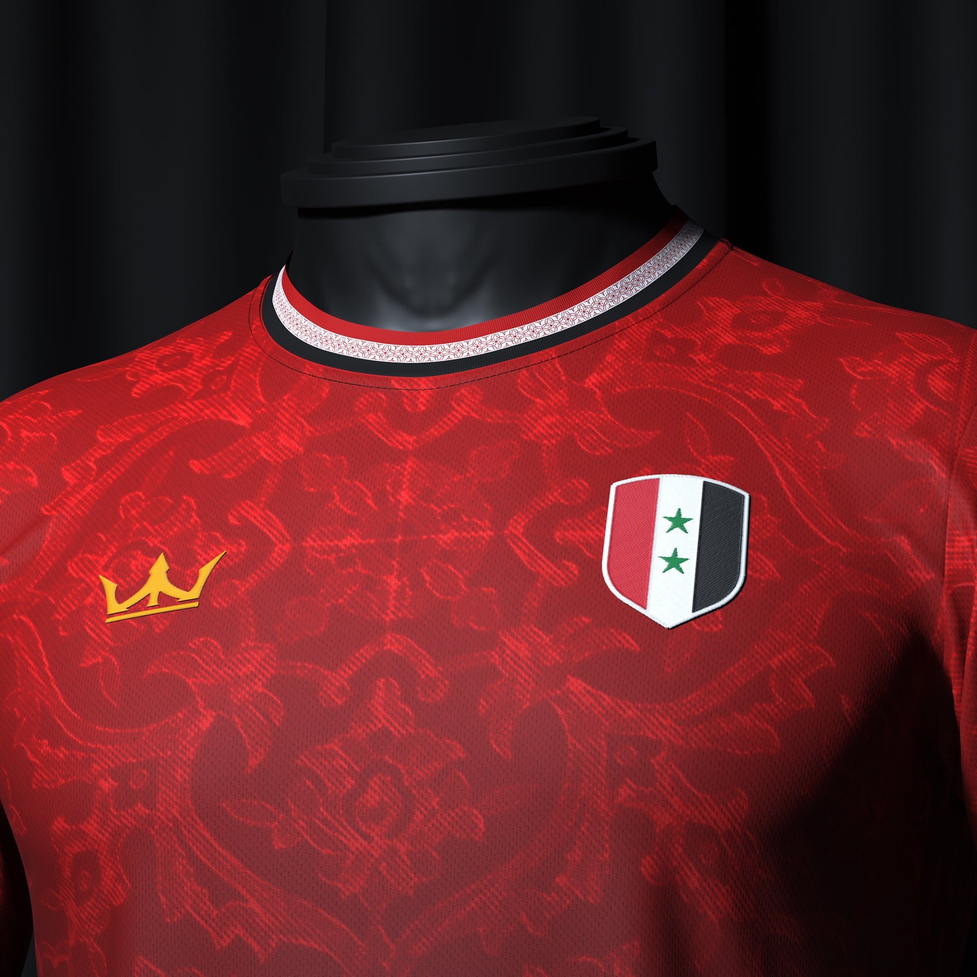 Syria Heritage Custom Football Jersey