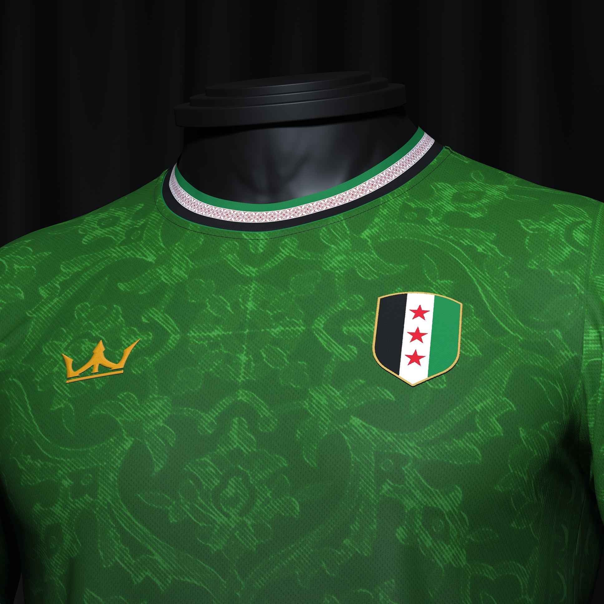 Syria Heritage Custom Football Jersey