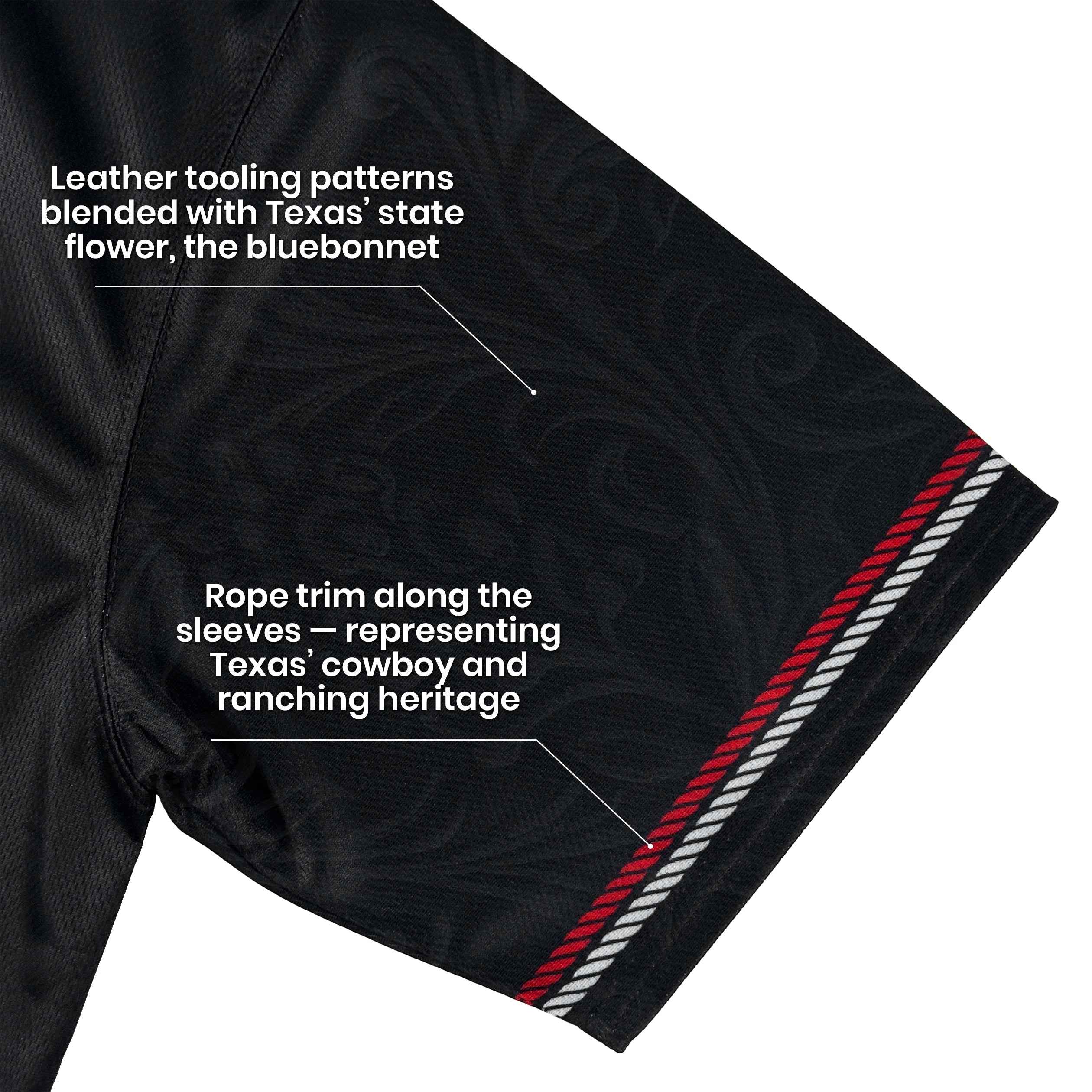 Texas Lone Star Heritage Custom Baseball Jersey