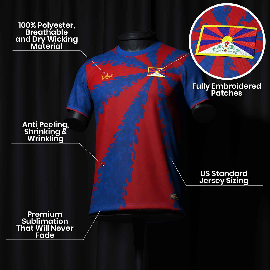 Tibet Custom Heritage Football Jersey