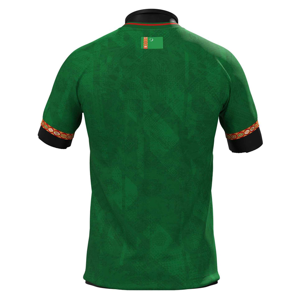 Turkmenistan Heritage Custom Football Jersey