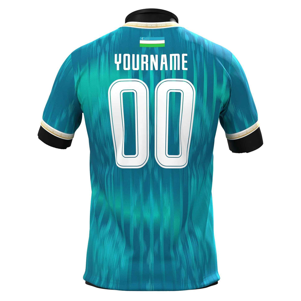 Uzbekistan Heritage Custom Football Jersey