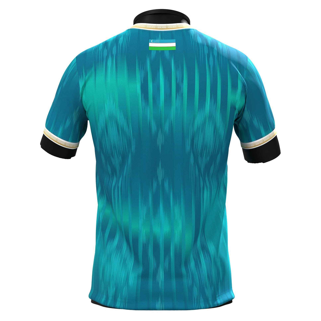 Uzbekistan Heritage Custom Football Jersey