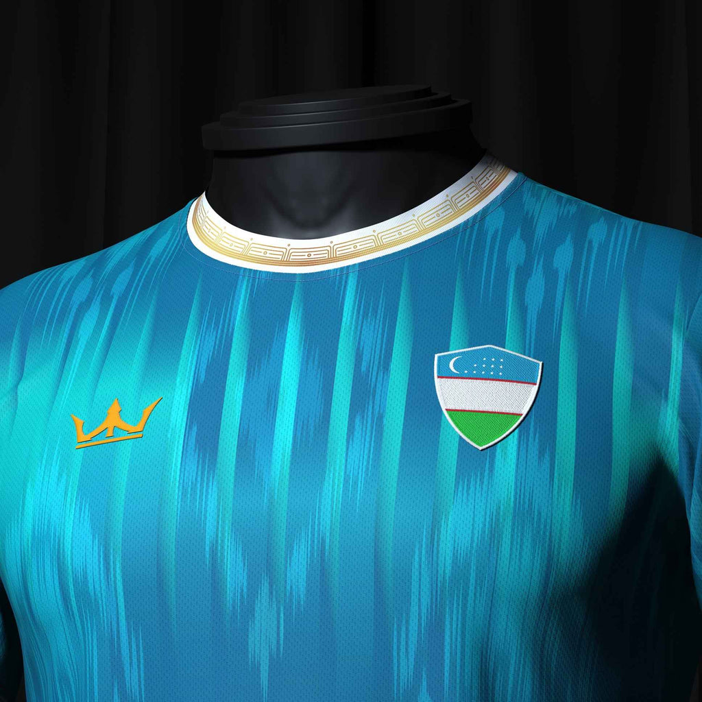 Uzbekistan Heritage Custom Football Jersey