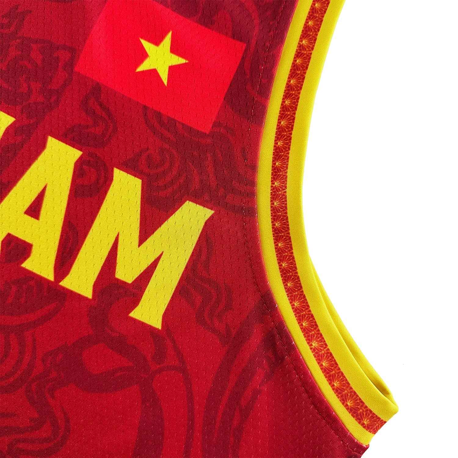 Vietnam Heritage Custom Basketball Jersey