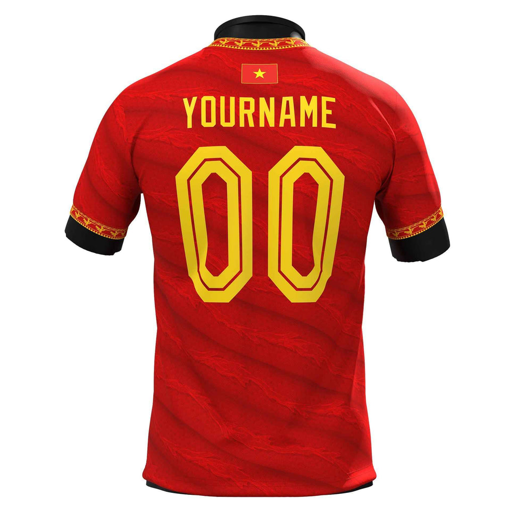 Vietnam Heritage Custom Football Jersey