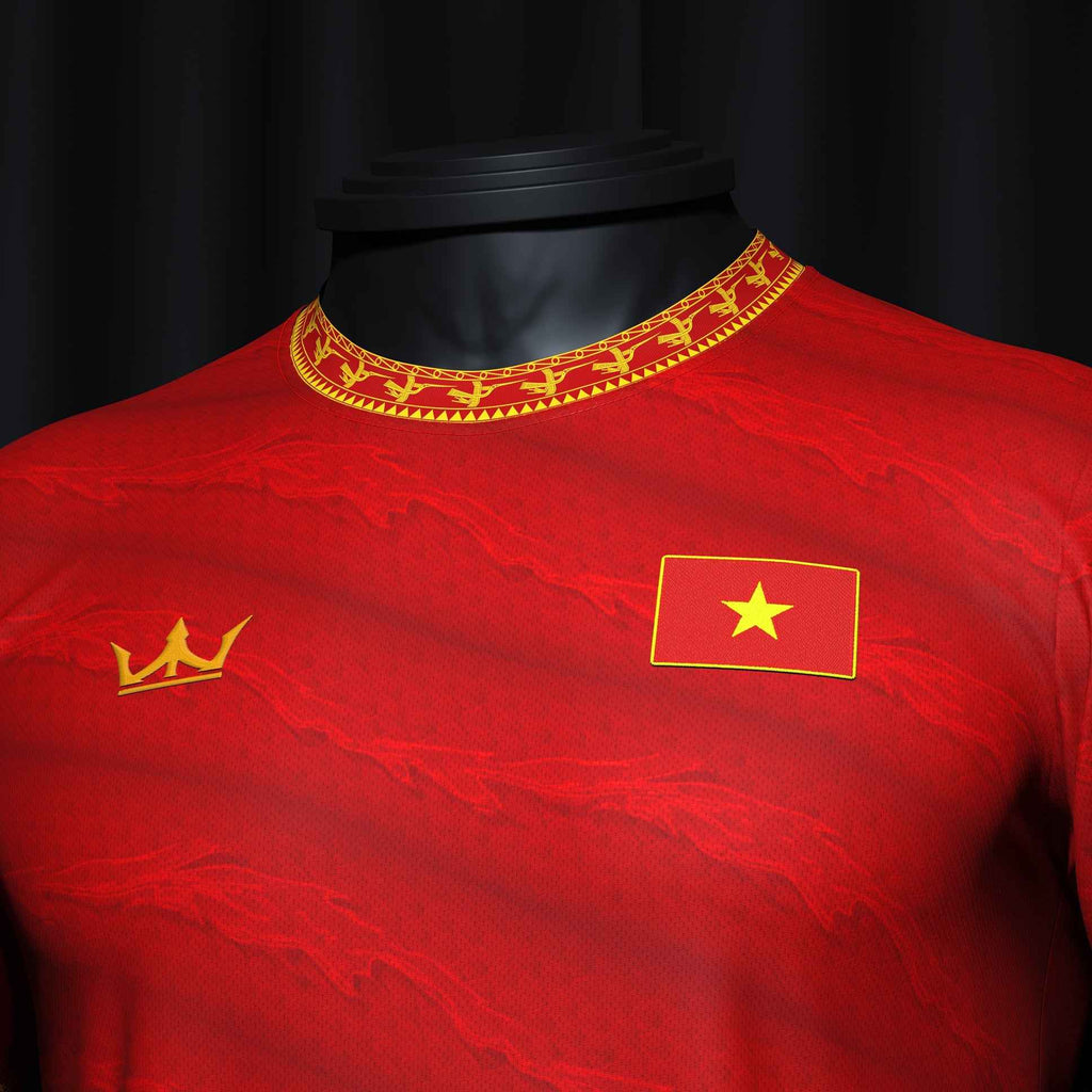 Vietnam Heritage Custom Football Jersey