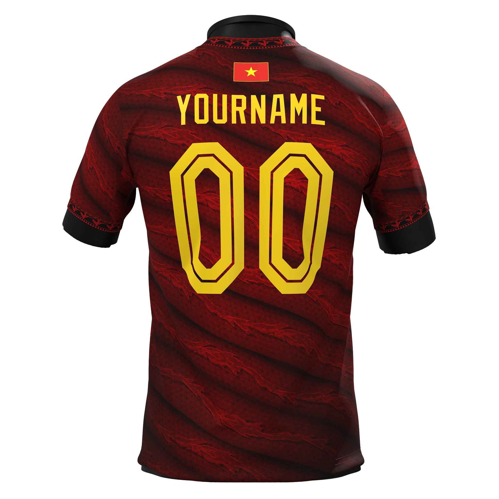 Vietnam Heritage Custom Football Jersey