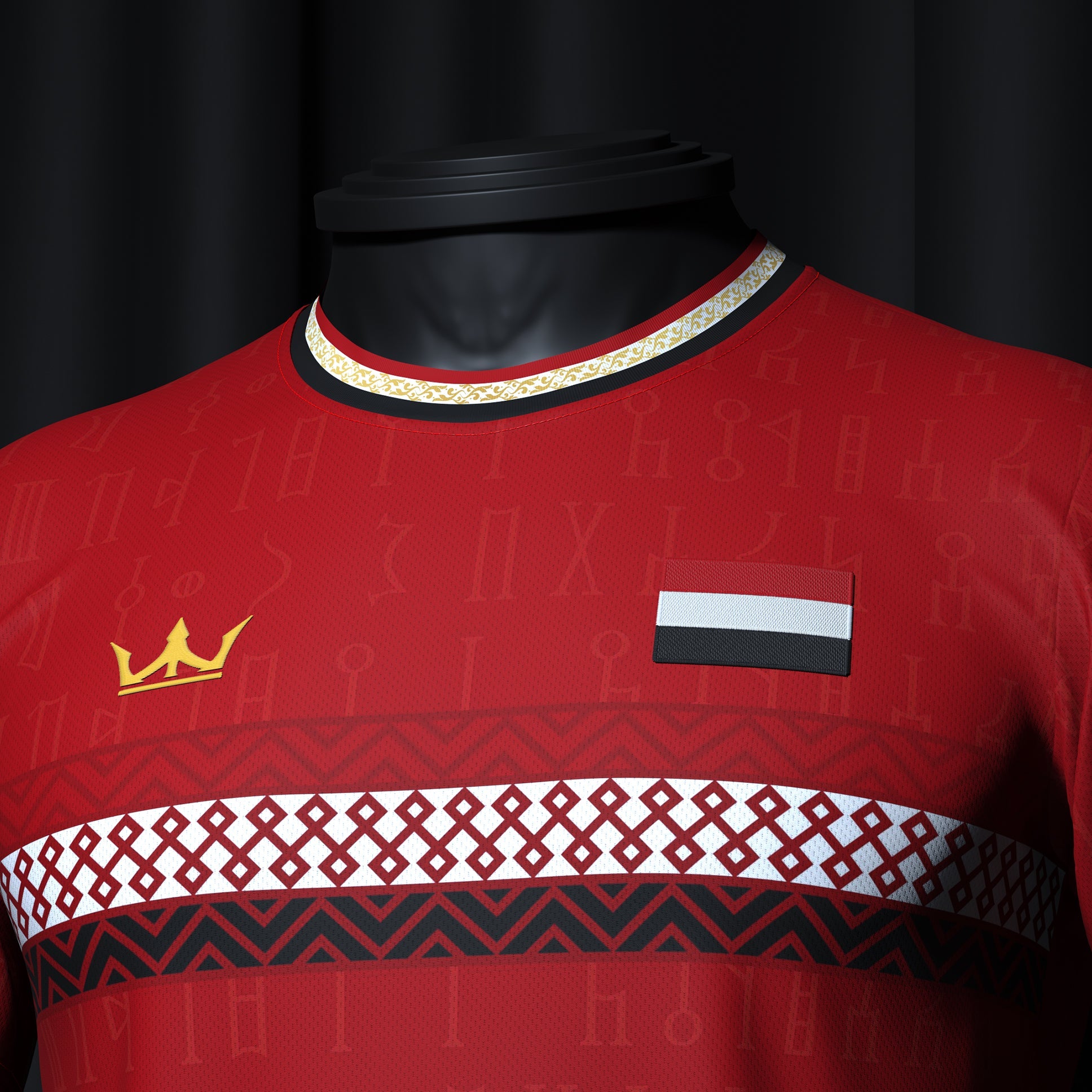 Yemen Heritage Custom Football Jersey