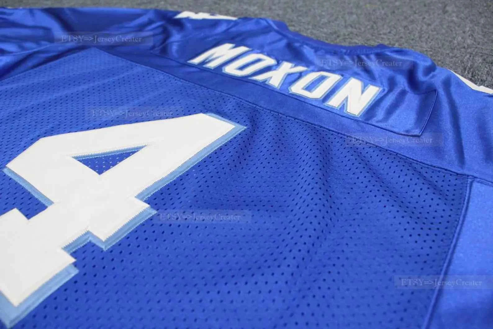 Jonathan Moxon #4 West Canaan Coyotes Football Jersey