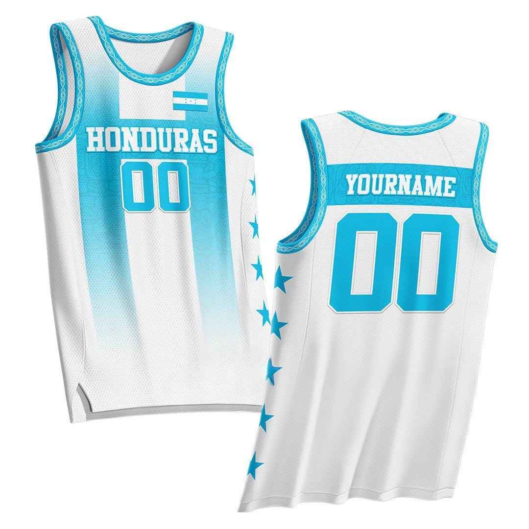 Custom Honduras Heritage Custom Basketball Jersey