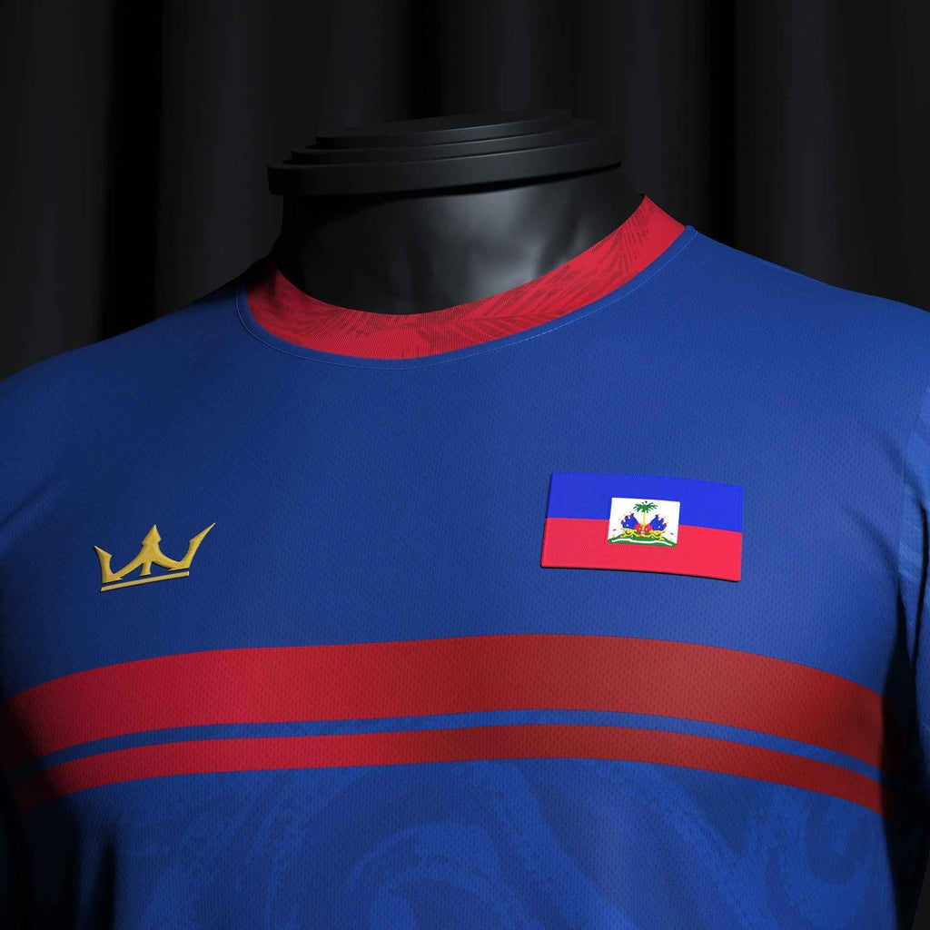 Custom Haiti Custom Heritage Football Jersey
