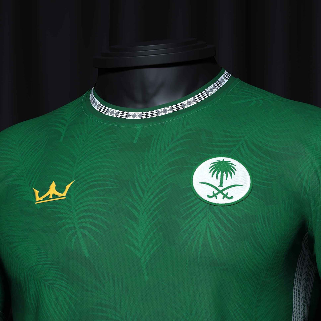 Custom Saudi Arabia Heritage Custom Football Jersey