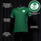 Custom Saudi Arabia Heritage Custom Football Jersey