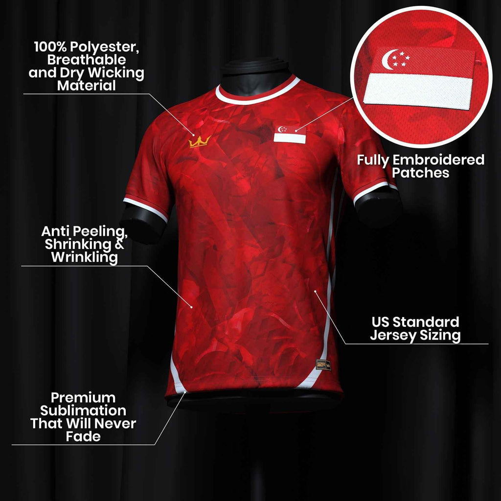 Custom Singapore Heritage Custom Football Jersey